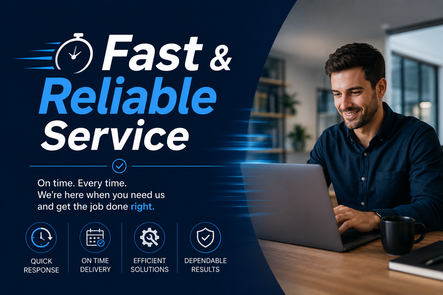 FAST, RELIABLE SERVICE